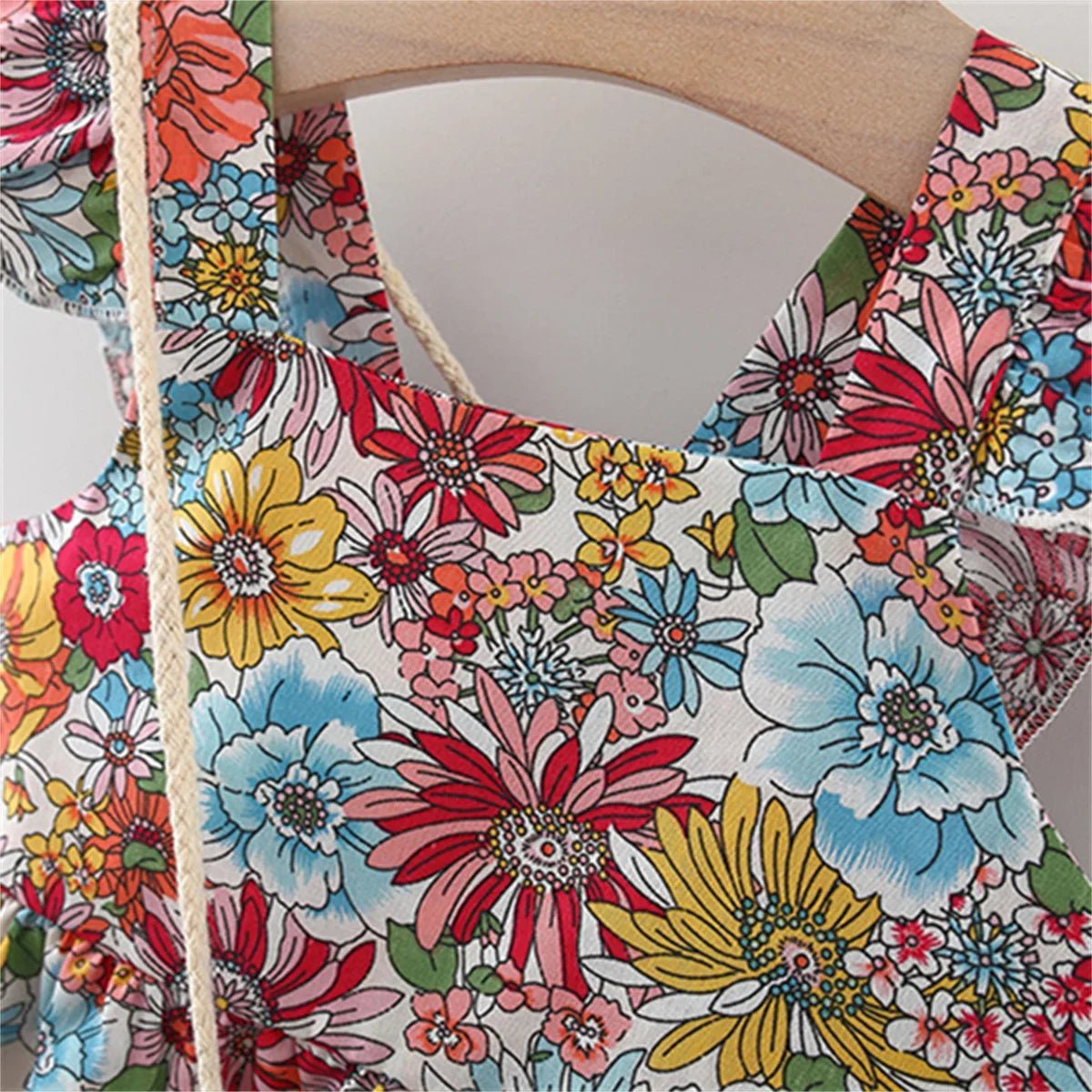 Floral Dress with Mini Bag Set - Betina Baby & Kids