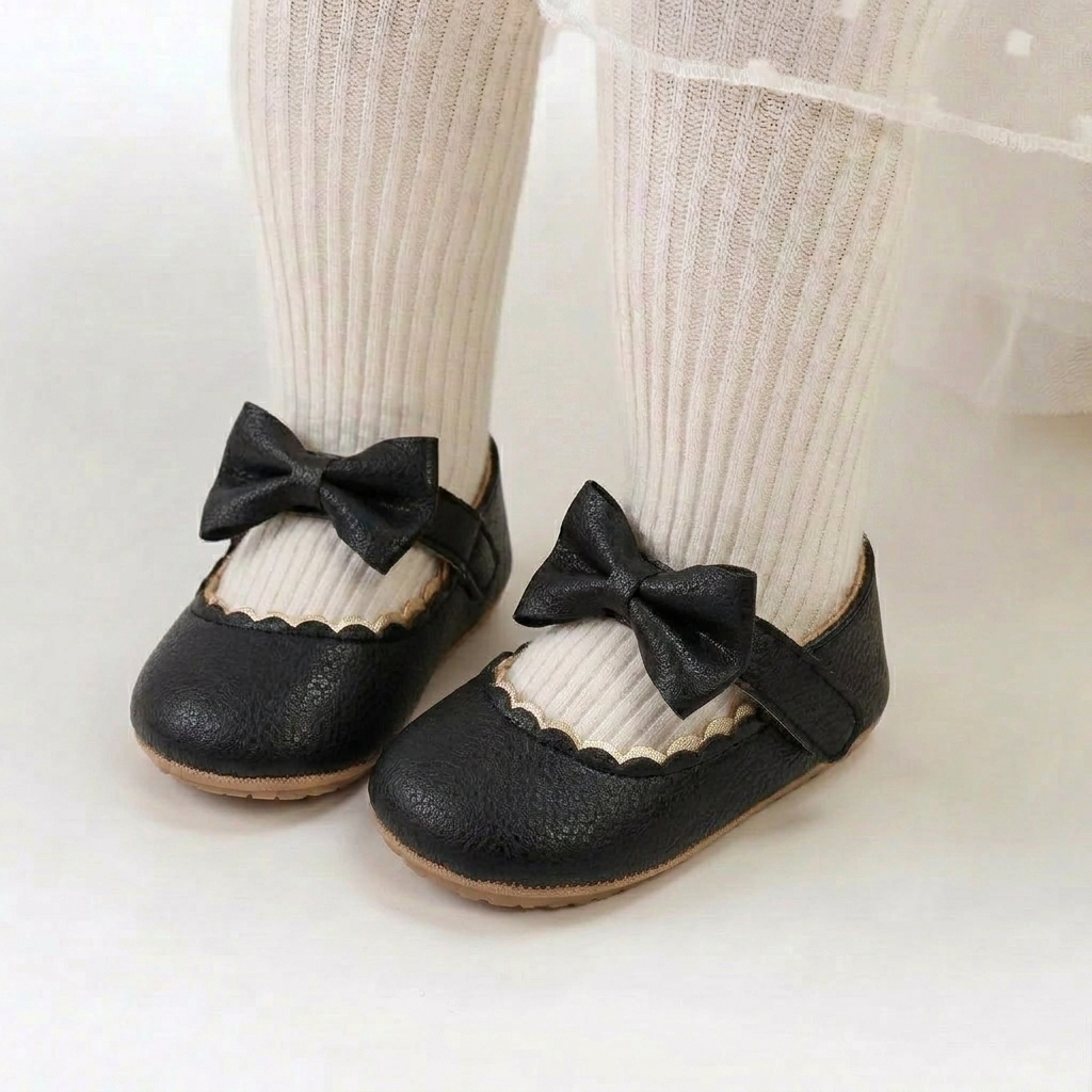 Classic Bow Mary Jane Baby Shoes