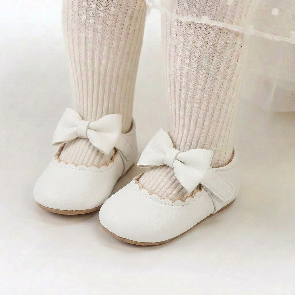 Classic Bow Mary Jane Baby Shoes