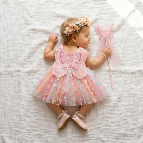 Butterfly Tulle Baby Dress
