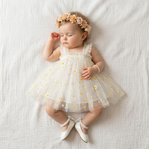 Daisy Tulle Baby Dress
