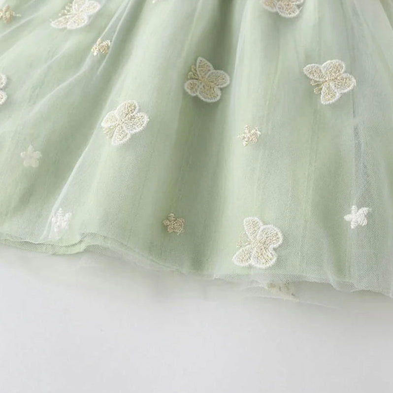 Butterfly Bow Dress with Hat