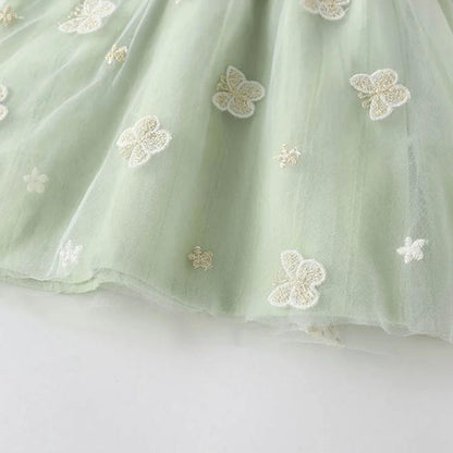 Butterfly Bow Dress with Hat