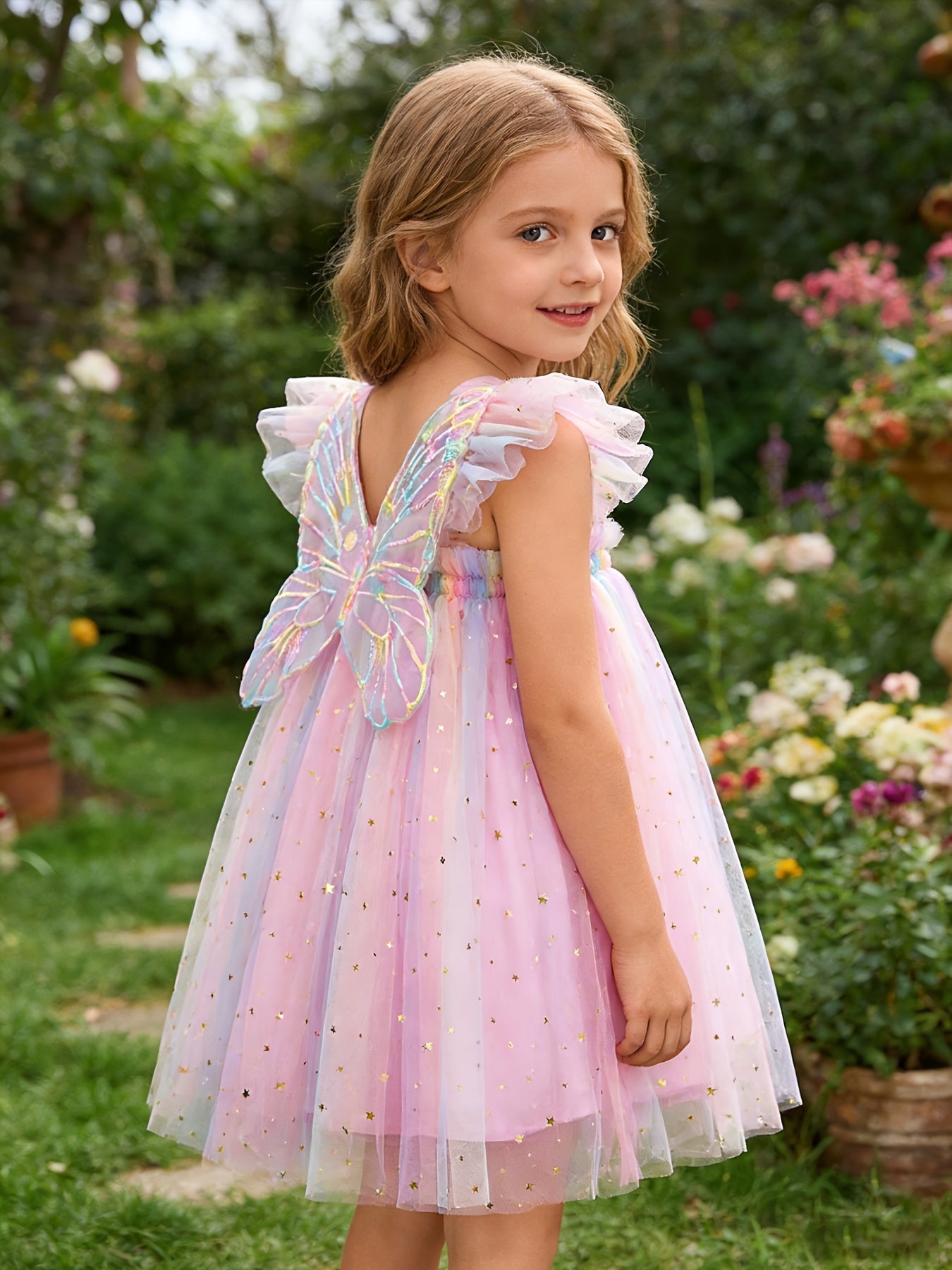 Butterfly Tulle Baby Dress - Betina Baby & Kids