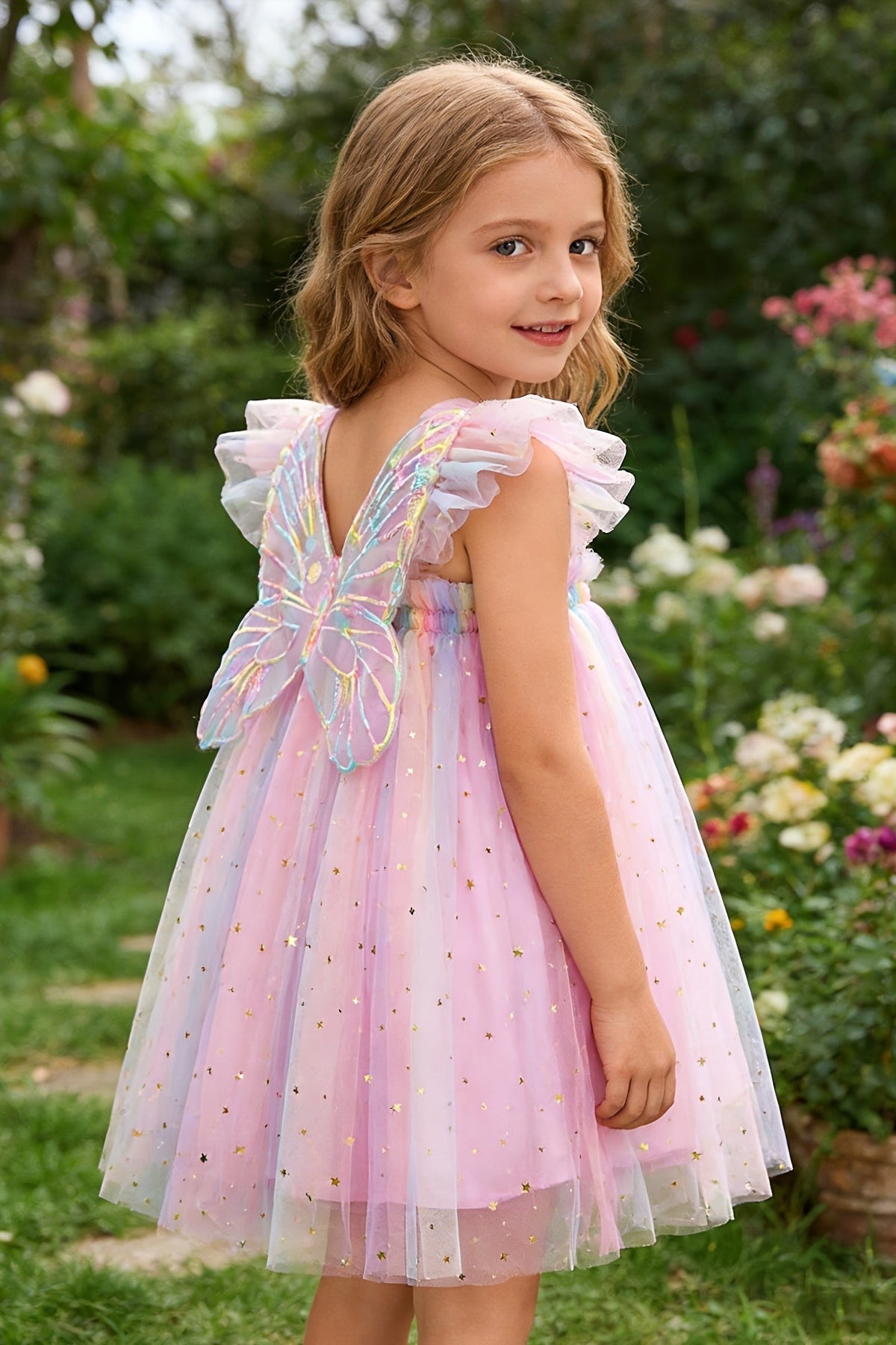 Butterfly Tulle Baby Dress - Betina Baby & Kids