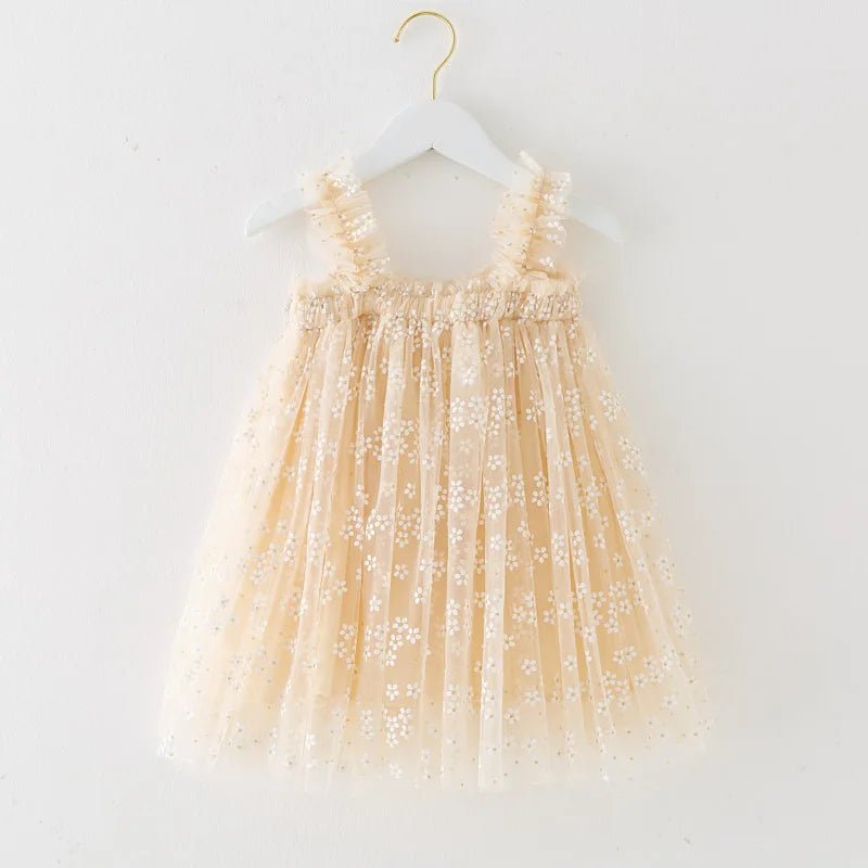 Floral Tulle Baby Dress - Betina Baby & Kids