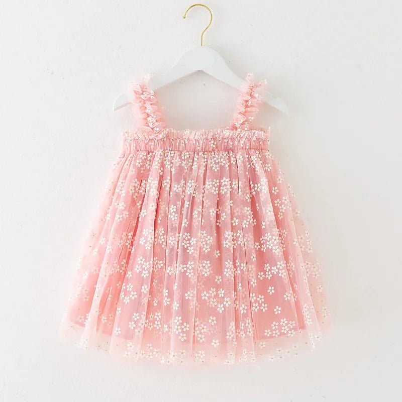 Floral Tulle Baby Dress - Betina Baby & Kids