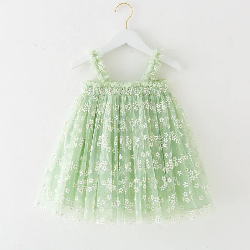 Floral Tulle Baby Dress - Betina Baby & Kids