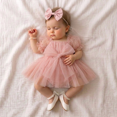 Baby Tulle Bow Dress