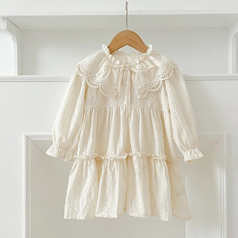 Lace Collar Baby Dress - Betina Baby & Kids