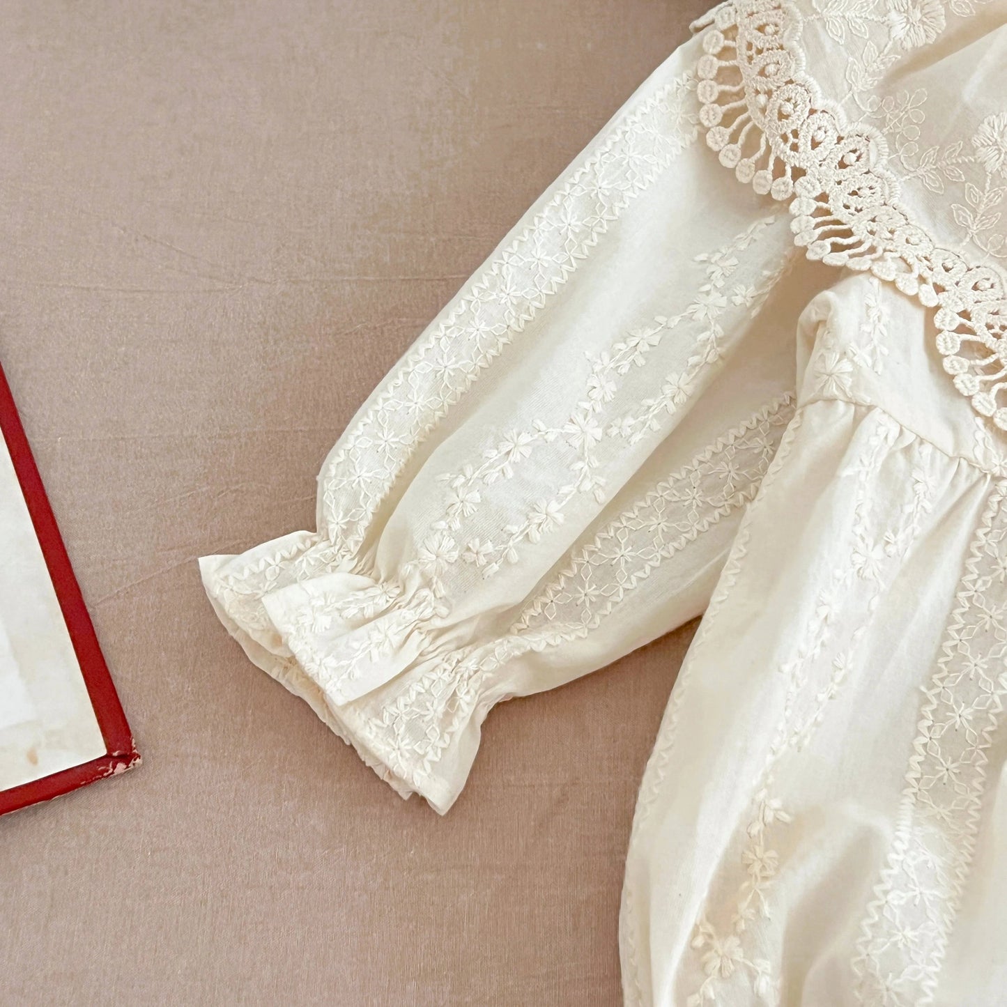 Lace Collar Baby Dress - Betina Baby & Kids